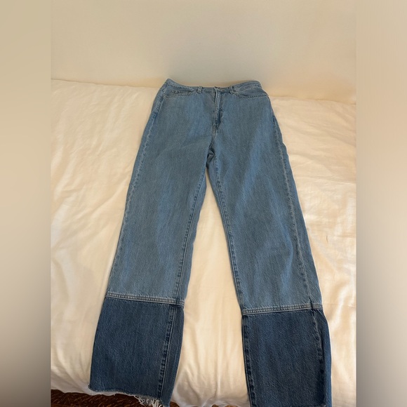 Uniqlo x jw anderson colour block jeans - Picture 3 of 4